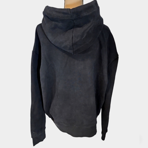 Men's Express Hoddie Pullover Black Jacket. L - Picture 2 of 11